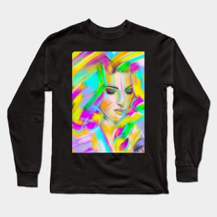 Beautiful Woman Long Sleeve T-Shirt